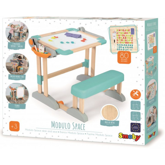 Парта-дошка трансформер Smoby Toys Веселе навчання (420301)