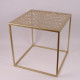 Coffee table Table Flora metal square gold 45 x 45 cm. 30082 (MI001805) Coffee table Table Flora metal square gold 45 x 45 cm. 30082 (MI001805)