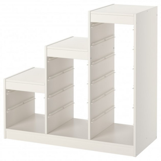 Стелаж-рама для іграшок Ikea Trofast білий 99х44х94 см. Стелаж-рама для іграшок Ikea Trofast білий 99х44х94 см.