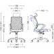 Armchair Nowy Styl FLY HB GTP TILT ordf CHR68 OH/14 LS-11 Armchair Nowy Styl FLY HB GTP TILT ordf CHR68 OH/14 LS-11