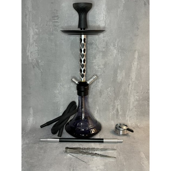  Кальян Deluxe 3D Medium 63 См Black Полный Комплект