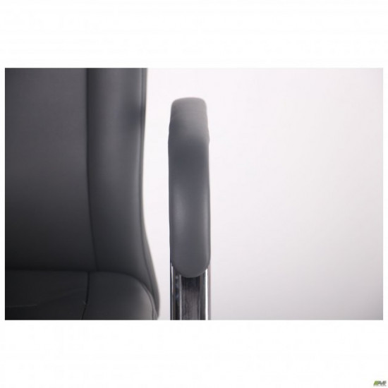Armchair Bill CF Dark Gray 970*590*650 Steel/Eco leather, chrome/Grey AMF Armchair Bill CF Dark Gray 970*590*650 Steel/Eco leather, chrome/Grey AMF
