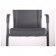 Armchair Bill CF Dark Gray 970*590*650 Steel/Eco leather, chrome/Grey AMF Armchair Bill CF Dark Gray 970*590*650 Steel/Eco leather, chrome/Grey AMF