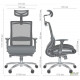 Крісло AMF Coder Black, Alum, Grey 546950 Крісло AMF Coder Black, Alum, Grey 546950