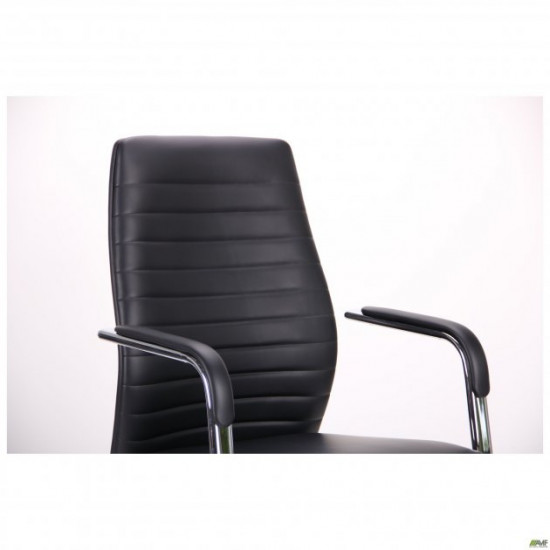 Chair for cafe, bar Ilon CF 1000*590*640 Steel/Leatherette, color Black AMF Chair for cafe, bar Ilon CF 1000*590*640 Steel/Leatherette, color Black AMF
