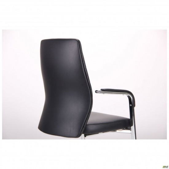 Chair for cafe, bar Ilon CF 1000*590*640 Steel/Leatherette, color Black AMF Chair for cafe, bar Ilon CF 1000*590*640 Steel/Leatherette, color Black AMF