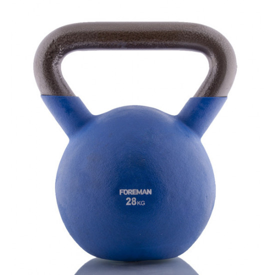 Гиря в неопрені FOREMAN 28 кг (FM-TTK-28kg-blue), синій Гиря в неопрені FOREMAN 28 кг (FM-TTK-28kg-blue), синій