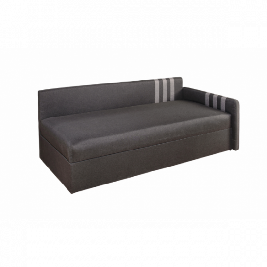 Children's non-folding orthopedic sofa 160 cm for daily sleep Kolibri Modern Gray Children's non-folding orthopedic sofa 160 cm for daily sleep Kolibri Modern Gray