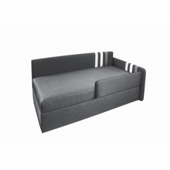 Children's non-folding orthopedic sofa 160 cm for daily sleep Kolibri Modern Gray Children's non-folding orthopedic sofa 160 cm for daily sleep Kolibri Modern Gray