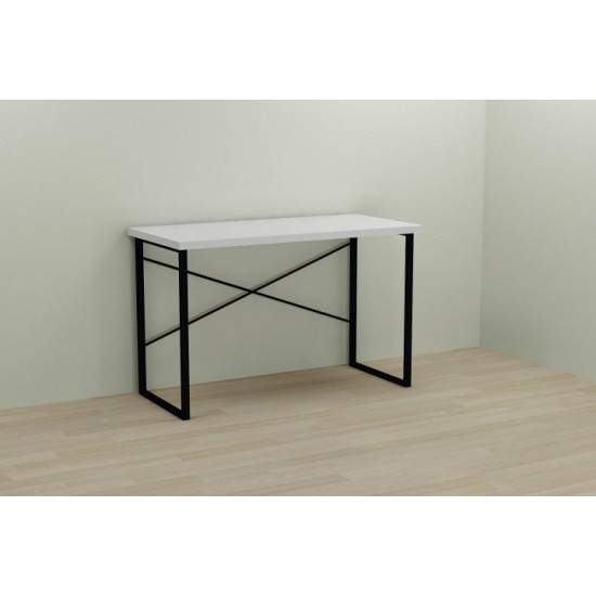 Компьютерный стол Ferrum-decor Дейв 75x100x60 черный ДСП Белое 32мм Компьютерный стол Ferrum-decor Дейв 75x100x60 черный ДСП Белое 32мм