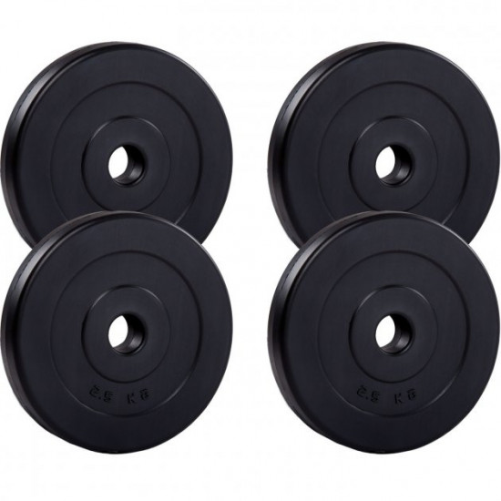 Набор дисков композитных Fit-On 4х2,5кг Набор дисков композитных Fit-On 4х2,5кг