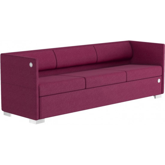 Диван Kulik System LOUNGE 3 Рожевий ordf (LOUNGE_5009_M3_MC_0508)