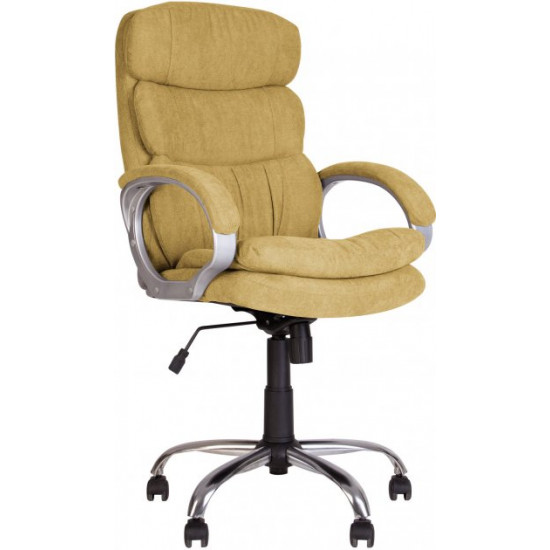 Крісло Nowy Styl DOLCE TILT ordf CHR68 SORO-40 Гірчичне Крісло Nowy Styl DOLCE TILT ordf CHR68 SORO-40 Гірчичне