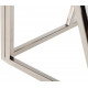 Стол кофейный Vetro Mebel CF-2 Прозрачный / серебряный (CF-2-crystal) Стол кофейный Vetro Mebel CF-2 Прозрачный / серебряный (CF-2-crystal)