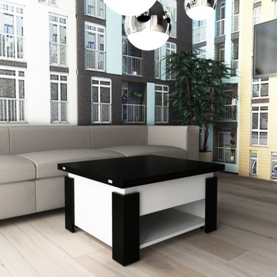 Steel transformer Brand Furniture Lambda 80cm x 70cm x 43cm on casters Steel transformer Brand Furniture Lambda 80cm x 70cm x 43cm on casters