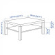 Журнальний столик IKEA LACK 118 х 78 см білий (804.499.01) Журнальний столик IKEA LACK 118 х 78 см білий (804.499.01)
