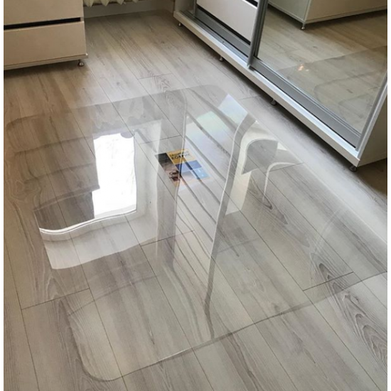 Protective mat under the chair 1000x1000 mm (2mm) Transparent backing under the chair Protective mat under the chair 1000x1000 mm (2mm) Transparent backing under the chair