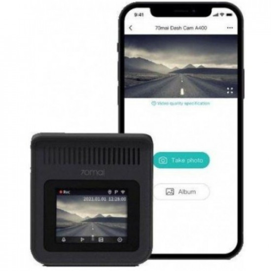 Видеорегистратор 70Mai Dash Cam A400 WQHD Grey Global Видеорегистратор 70Mai Dash Cam A400 WQHD Grey Global