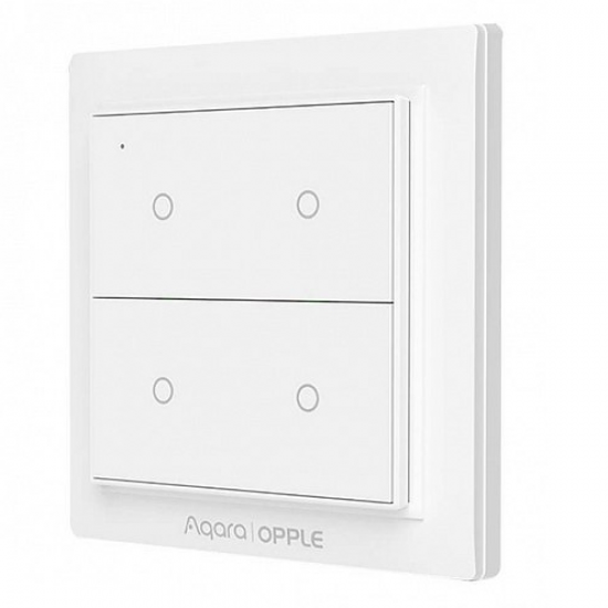 Розумний вимикач Aqara Opple Light Switch (Double-Button) Zigbee 3.0 (WXCJKG12LM) Розумний вимикач Aqara Opple Light Switch (Double-Button) Zigbee 3.0 (WXCJKG12LM)