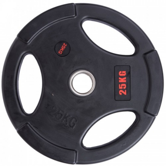 Млинці (диски) гумові LIFE FITNESS SC-80154B-25 51мм 25кг Чорний (EK00020) Млинці (диски) гумові LIFE FITNESS SC-80154B-25 51мм 25кг Чорний (EK00020)