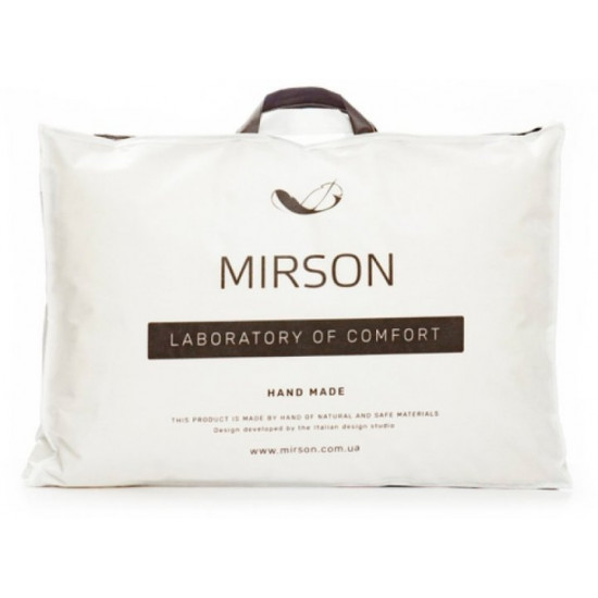 Подушка MirSon 1505 Carmela DeLuxe memory effekt Середня 50х70 см (2200001541436)