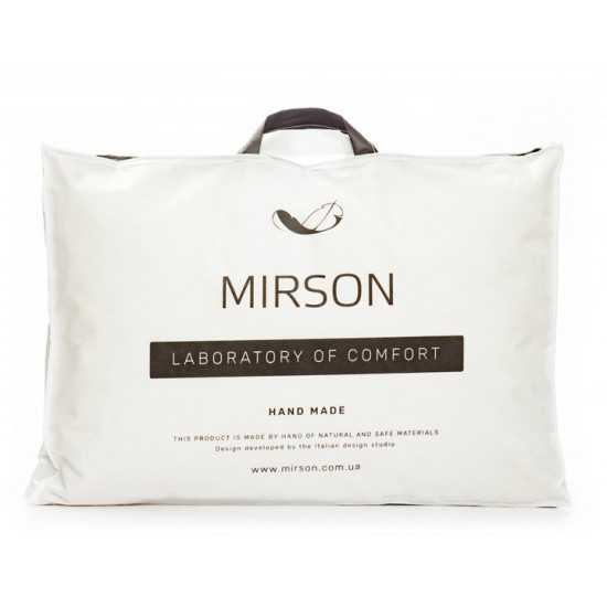 Подушка MirSon 1505 Carmela DeLuxe memory effekt Середня 50х70 см (2200001541436)
