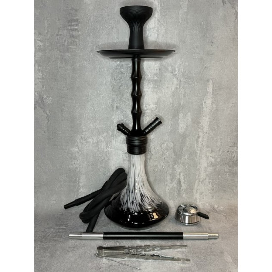  Кальян Deluxe E28 Medium 63 См Black Полный Комплект