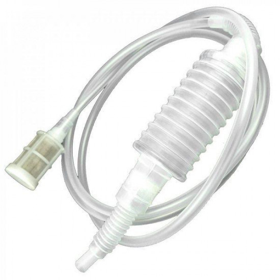 Overflow siphon with filter 2m Overflow siphon with filter 2m