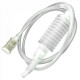 Overflow siphon with filter 2m Overflow siphon with filter 2m