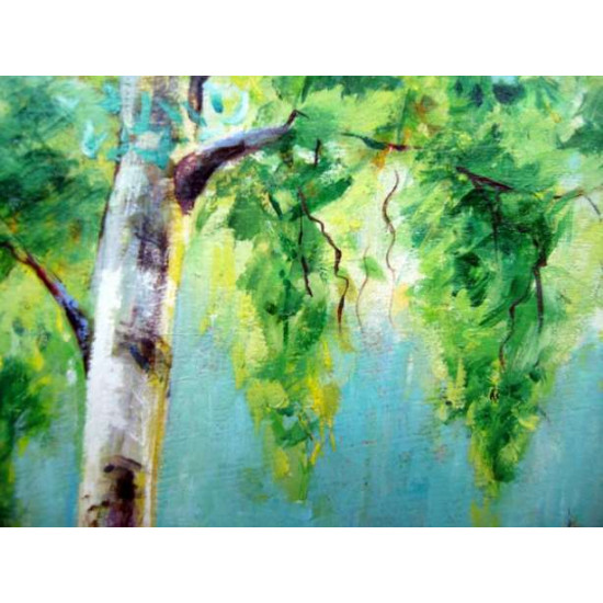 Selling your painting painted oil Birches (2016) The size of the picture 72 * 42 Selling your painting painted oil Birches (2016) The size of the picture 72 * 42
