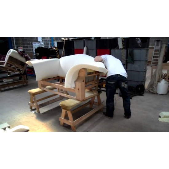 Upholstery Foam 5 Thick, 50 Wide x 195 Long. Medium Density. Upholstery Foam 5 Thick, 50 Wide x 195 Long. Medium Density.
