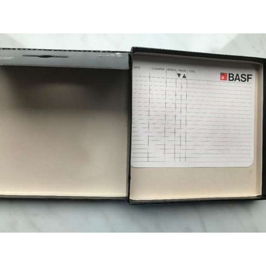1 X New magnetic tape (Coils, bobbins) BASF DP26 (366m) (box of 10 pieces) 1 X New magnetic tape (Coils, bobbins) BASF DP26 (366m) (box of 10 pieces)