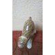 Porcelain figurine Lynx-ears with tassels ready for jumping USSR vintage 60-70th Porcelain figurine Lynx-ears with tassels ready for jumping USSR vintage 60-70th