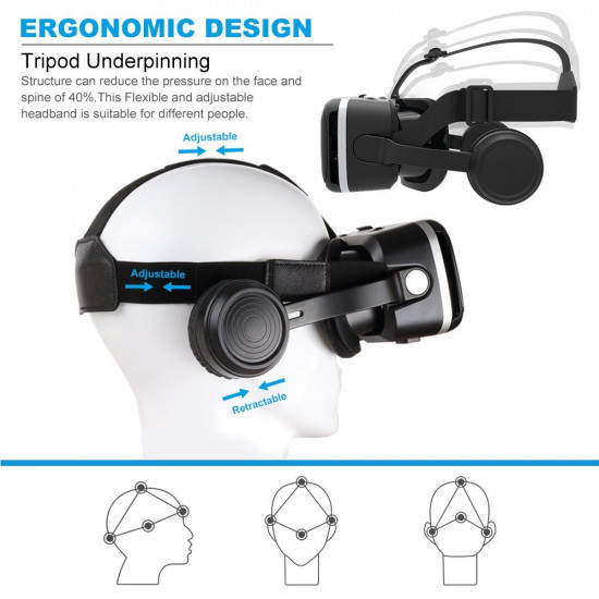 Pansonite 3D VR Headset Virtual Reality 360° Glasses Goggles Stereo Headphones. Shipping: FREE Standard International Shipping Pansonite 3D VR Headset Virtual Reality 360° Glasses Goggles Stereo Headphones. Shipping: FREE Standard International Shipping