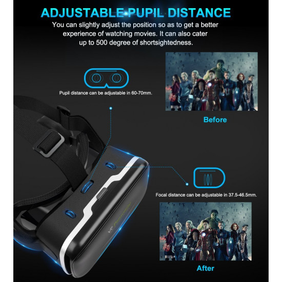Pansonite 3D VR Headset Virtual Reality 360° Glasses Goggles Stereo Headphones. Shipping: FREE Standard International Shipping Pansonite 3D VR Headset Virtual Reality 360° Glasses Goggles Stereo Headphones. Shipping: FREE Standard International Shipping