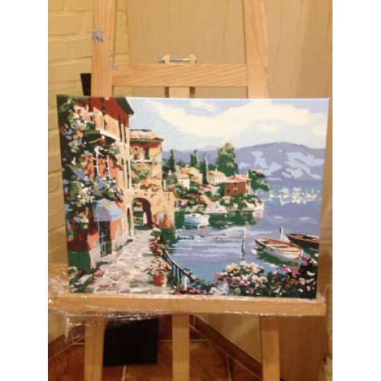 Painting canvas oil mooring Painting canvas oil mooring
