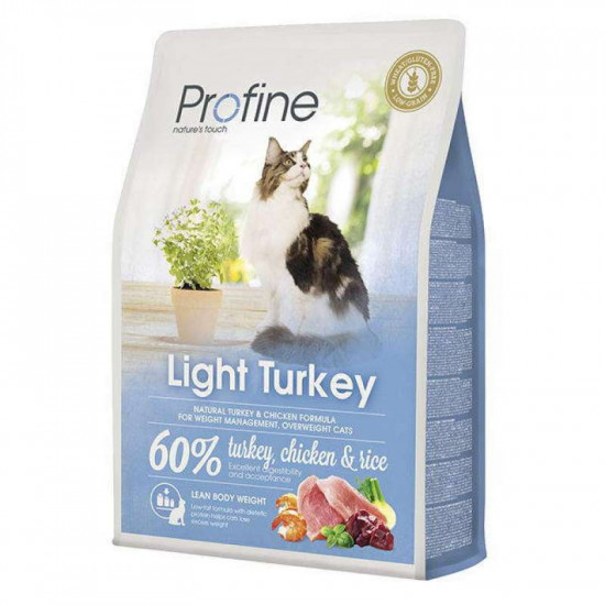 Profine (Professional Ainu) of Cat Light - A dry feed with a turkey for weight control of cats and cats Profine (Professional Ainu) of Cat Light - A dry feed with a turkey for weight control of cats and cats