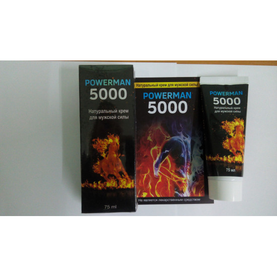 POWERMAN-5000 - Крем для збільшення довжини та об'єму POWERMAN-5000 - Крем для збільшення довжини та об'єму