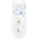 Dummy latex BABY-NOVA (Baby it is new) orthodontic with the drawing and a ring size 1 from 0 to 6 months color in assortment of 2 pieces Dummy latex BABY-NOVA (Baby it is new) orthodontic with the drawing and a ring size 1 from 0 to 6 months color in assortment of 2 pieces