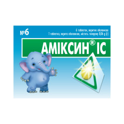 Amiksin IC of the tab. of p/o 0.06g No. 6