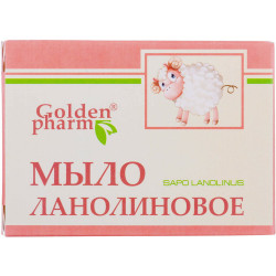Мило ланолінове Голден-фарм тверде 70 г