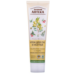 Hand and nail cream Green drugstore of Olive 100 ml
