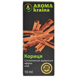 Масло эфирное AROMA KRAINA (Арома краина) Корица 10 мл