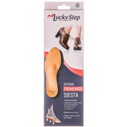 Устілка підтримуюча безкаркасна LUCKY STEP модель LS331 Siesta для жіночого взуття колір чорний розмір 35