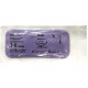 Suture material the surgical resolving Polysorb 3-0 with a return cutting needle of 24 mm length of 75 cm 3/8 circles of violet SL-694 1 piece Suture material the surgical resolving Polysorb 3-0 with a return cutting needle of 24 mm length of 75 cm 3/8 circles of violet SL-694 1 piece