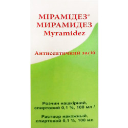 Miramidez solution nakozhn. alcohol. 0.1% fl. 100 ml