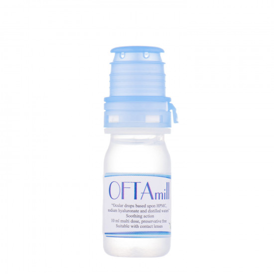 Oftamill of a drop eye sterile bottle of 10 ml Oftamill of a drop eye sterile bottle of 10 ml