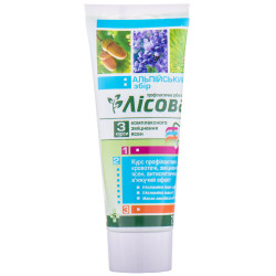 The FOREST toothpaste the Alpine collecting for complex strengthening of gums of 75 ml