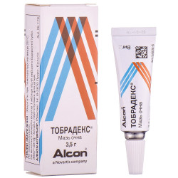 Tobradex ointment of eyes. tuba of 3.5 g