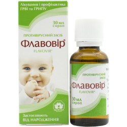 Flavovir syrup fl. stekl. 30 ml